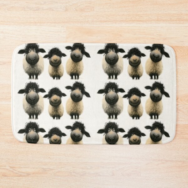 Item preview, Gorgeous Valais Sheep ' The Sheep Hangover ’ BY SHiRLeY MacARTHuR designed and sold by Shirley MacArthur Art.
