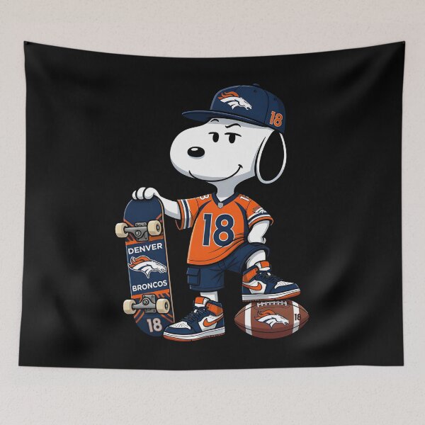 Item preview, Snoopy Denver Football Skater designed and sold by ETARLIA.