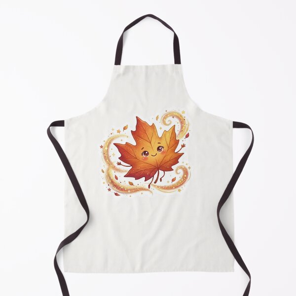 Item preview, Cute Leaf With Autumn Wind Sparkles Sticker designed and sold by Cerys-GS.