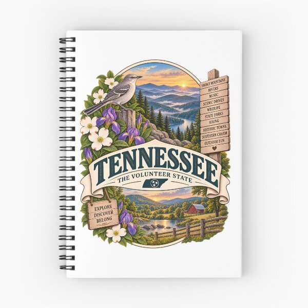 Item preview, Tennessee Vintage Travel Badge – The Volunteer State designed and sold by BLUEFOX05.