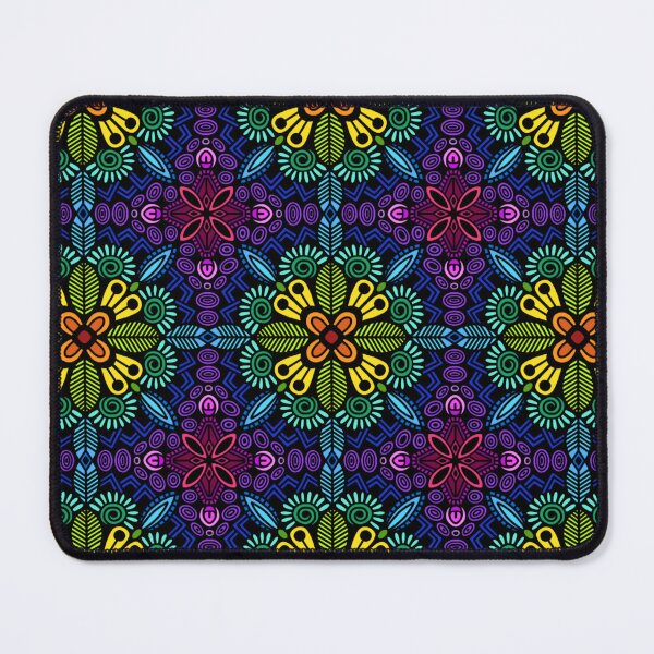 Item preview, Intricate Psychedelic Kaleidoscope Mandala Geometric Pattern designed and sold by FioreDiCiliegio.
