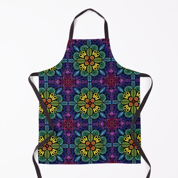 Item preview, Intricate Psychedelic Kaleidoscope Mandala Geometric Pattern designed and sold by FioreDiCiliegio.