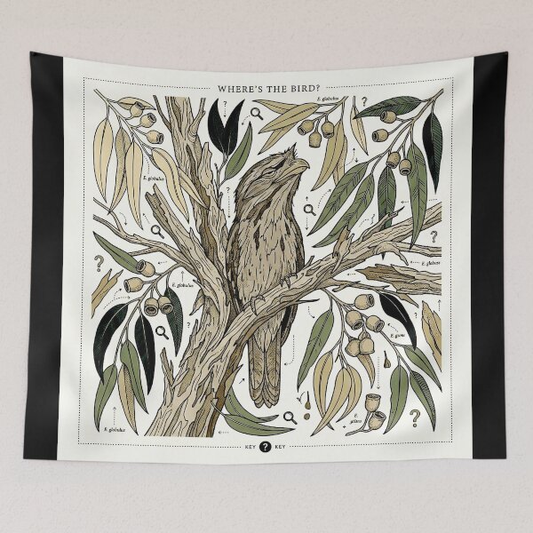 Item preview, Exotic Beautiful Birds - Tawny Frogmouth #4 designed and sold by Helios Be. Lavsh.