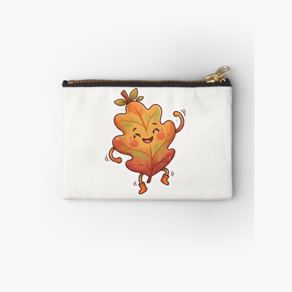 Item preview, Cute Leaf Doing Silly Dance Autumn Sticker designed and sold by Cerys-GS.