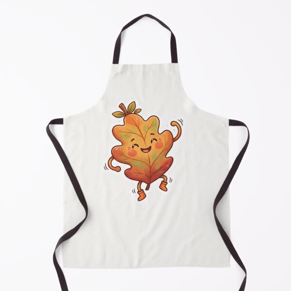 Item preview, Cute Leaf Doing Silly Dance Autumn Sticker designed and sold by Cerys-GS.