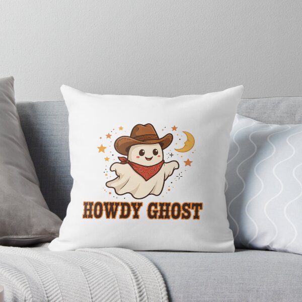 Item preview, Howdy Ghost — Cute Cowboy Ghost Halloween designed and sold by Dudas Garage & Outdoors.