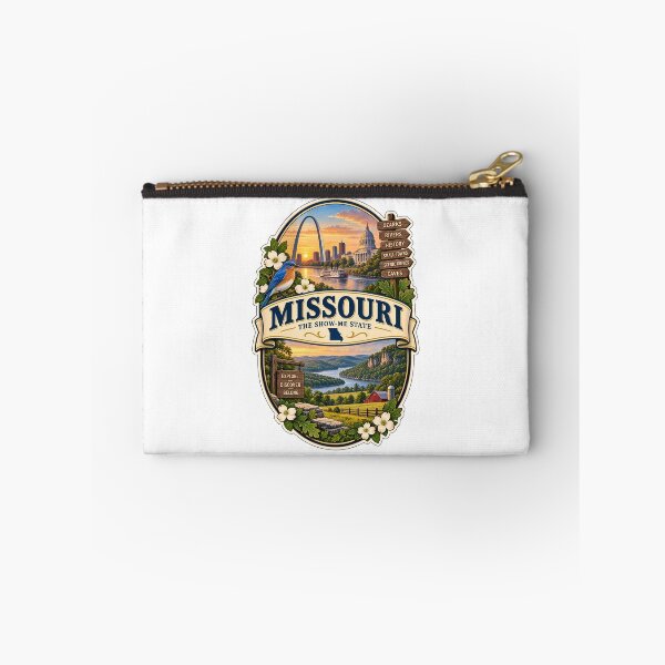 Item preview, Missouri Vintage Travel Badge – The Show-Me State designed and sold by BLUEFOX05.