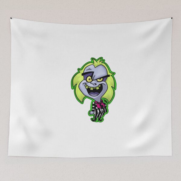 Item preview, Beetlejuice Animated Ghost Vintage Halloween designed and sold by DorkStarMedia.