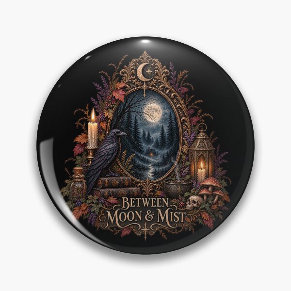 Item preview, Between Moon and Mist – Gothic Dark Forest Design designed and sold by Scarlett-Goods.