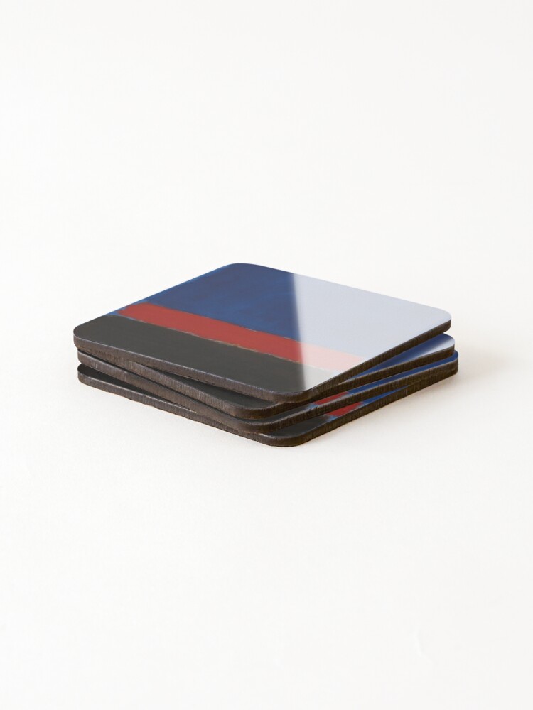 Thumbnail 4 of 5, Coasters (Set of 4), Mark Rothko abstract art - Mark Rothko paintings - Mark Rothko artwork - Mark Rothko artist - Mark Rothko modern art designed and sold by Rohyadalim.
