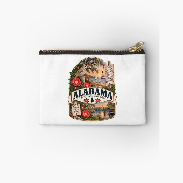 Item preview, Alabama Vintage Travel Badge – The Yellowhammer State designed and sold by BLUEFOX05.