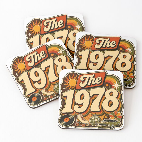Item preview, The 1978 Retro Birthday designed and sold by RedCircleArt.