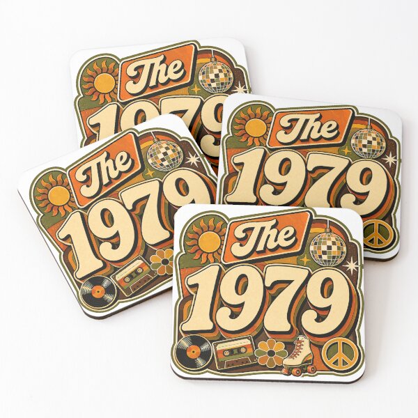 Item preview, The 1979 Retro Birthday designed and sold by RedCircleArt.