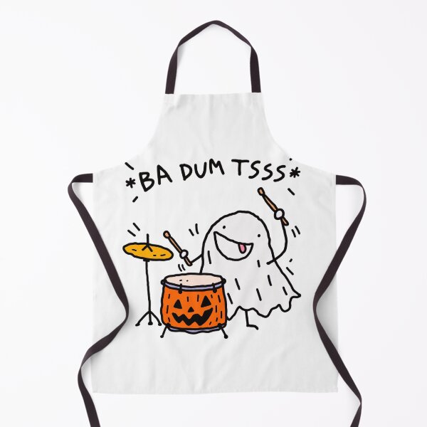Item preview, Badum Tss Halloween Ghost designed and sold by MonkiFlipp.