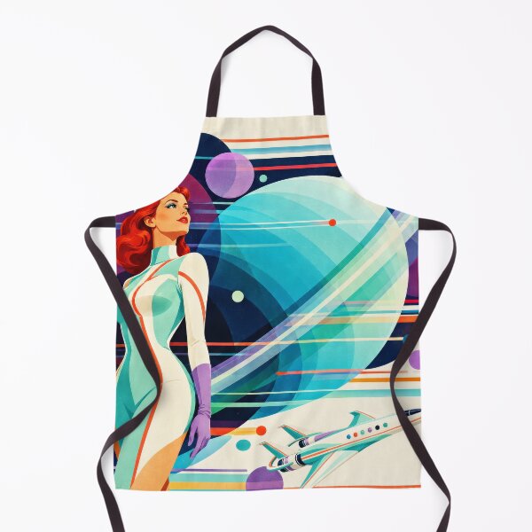 Item preview, Retro Space Travel to Uranus designed and sold by Andy Gambino Art.
