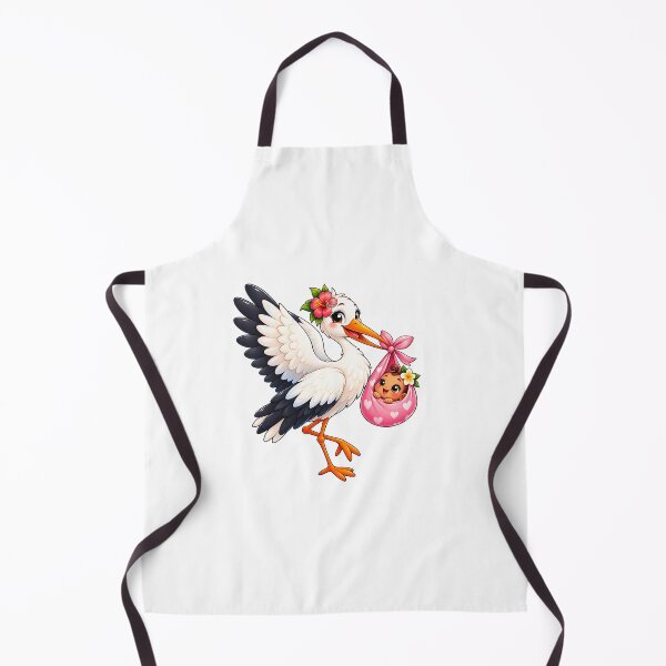 Item preview, Baby girl on the way with the Stork designed and sold by cheznamaloue.