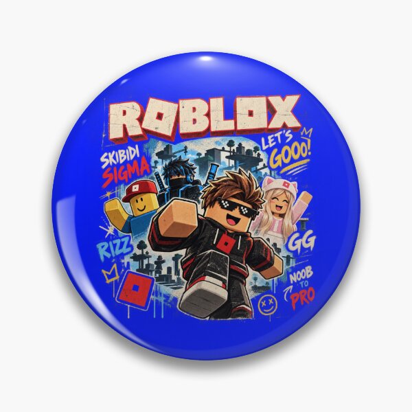 Item preview, Roblox Vintage Meme Gaming – Skibidi Sigma Rizz Retro designed and sold by Behzat Altuner.