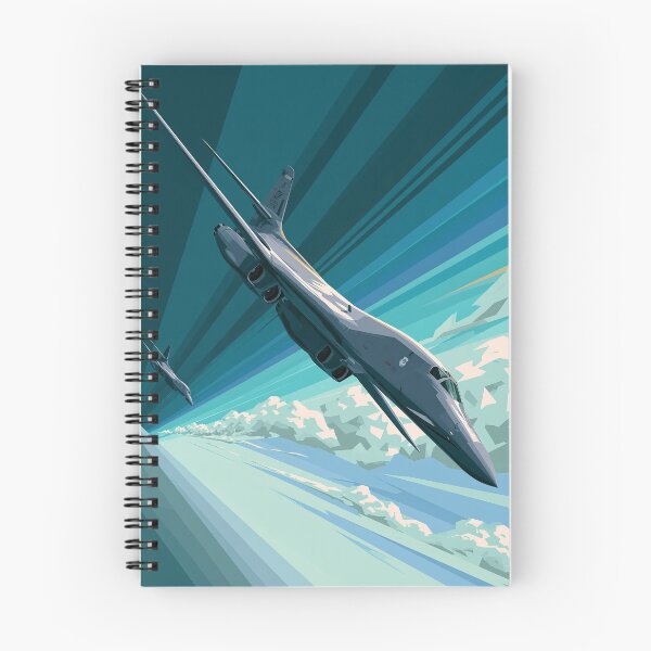Item preview, B-1B Lancer Banking Illustration designed and sold by Skyframe Aviation.