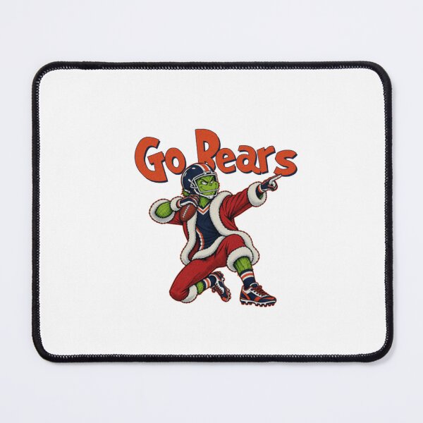 Item preview, Go Bears Chicago Football Grinch Christmas Design designed and sold by DorkStarMedia.