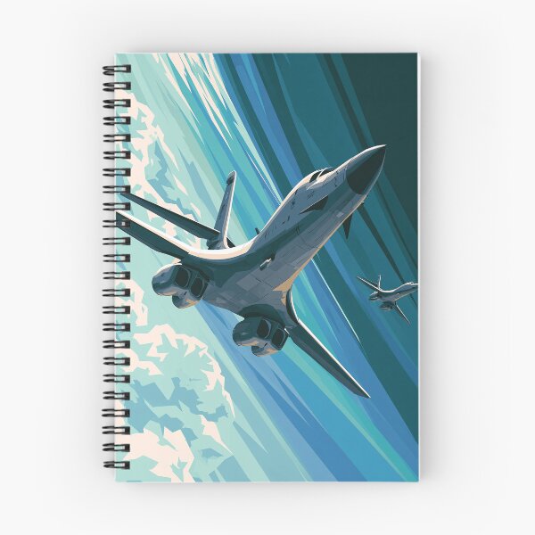 Item preview, B-1B Lancer Retro Aviation Art designed and sold by Skyframe Aviation.