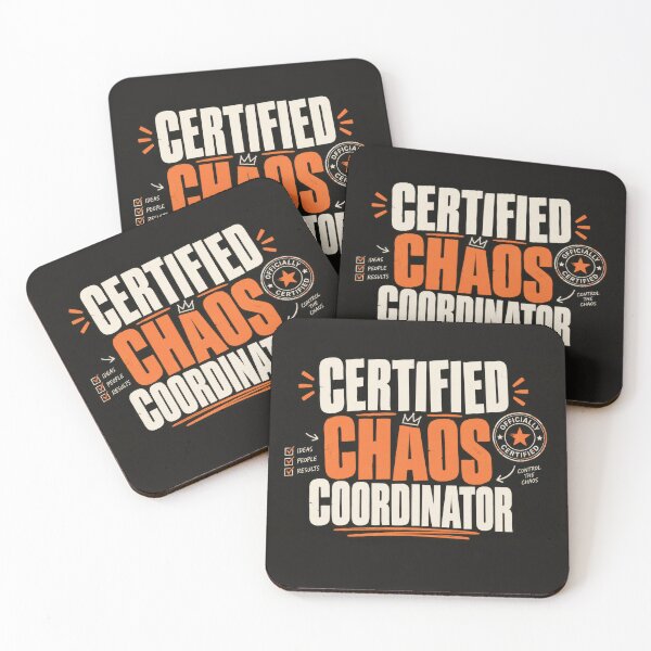Item preview, Certified chaos coordinator design designed and sold by anytka.