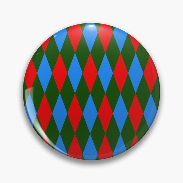 Item preview, Red Blue Green Harlequin Diamonds Pattern   designed and sold by PatternTitan.