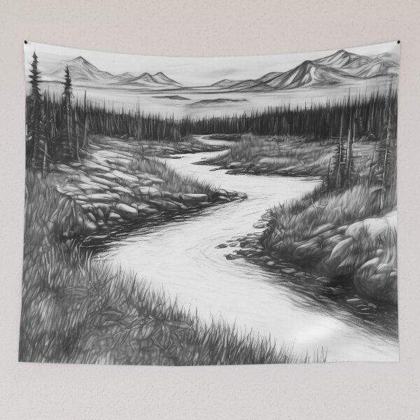 Item preview, Canadian Tundra designed and sold by Island Art Studios.