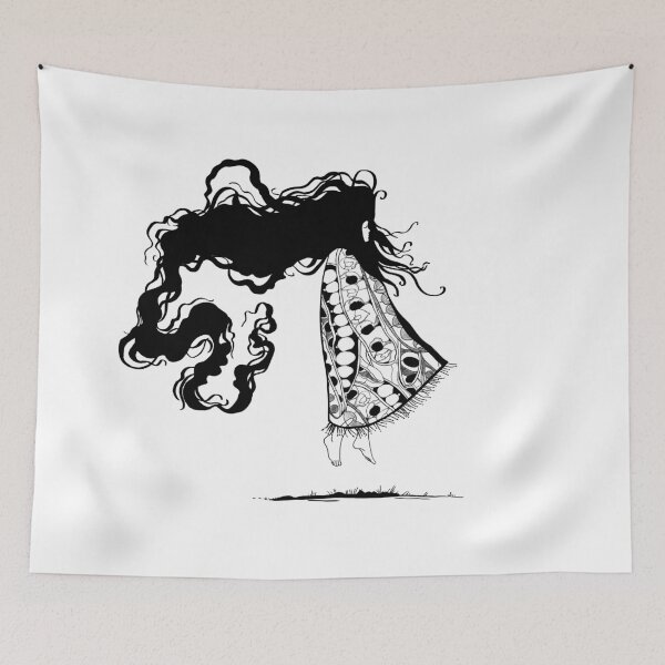 Item preview, Floating woman wattle seed designed and sold by Ziggy Outspoken.
