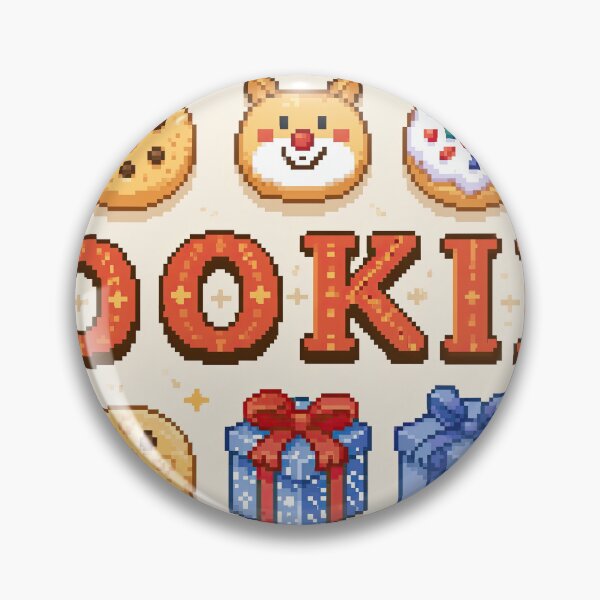 Item preview, A cozy kitchen scene highlights pixel art cookies designed and sold by ckybe.