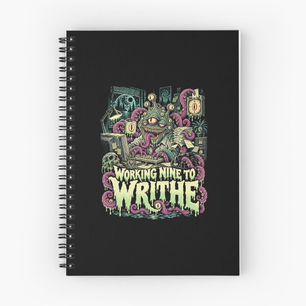 Item preview, Working Nine to Writhe – Eldritch Office Horror designed and sold by ChickenFund.