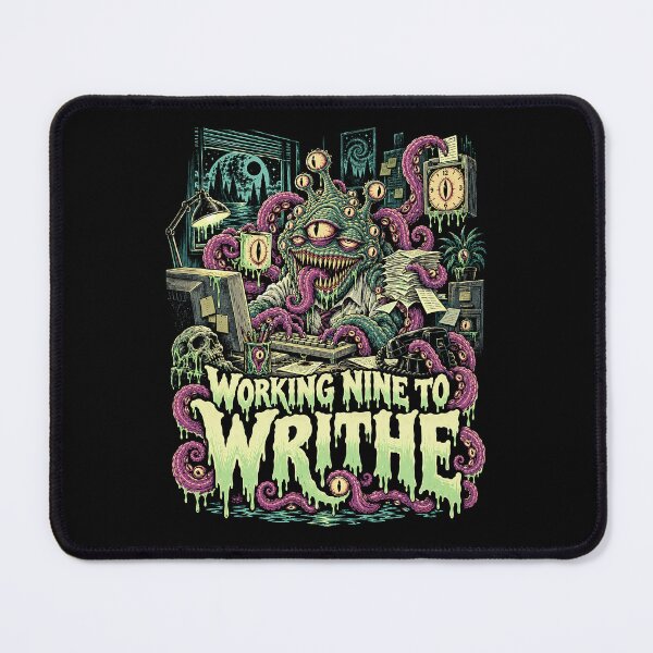 Item preview, Working Nine to Writhe – Eldritch Office Horror designed and sold by ChickenFund.