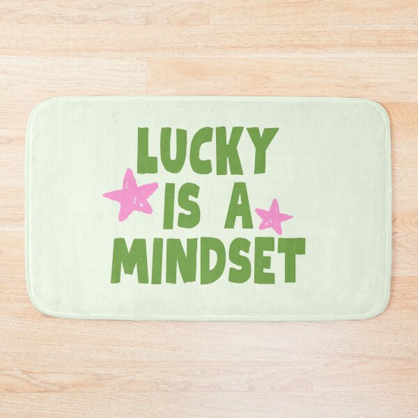 Item preview, lucky is a mindset designed and sold by PeachyLitchi.