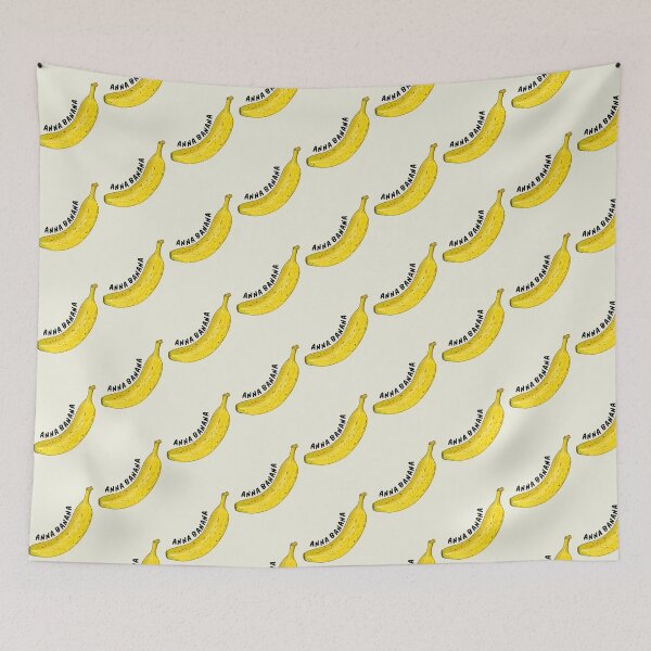 Item preview, Anna Banana, Nickname, Fruit Illustration designed and sold by JoyfulWhimsy.