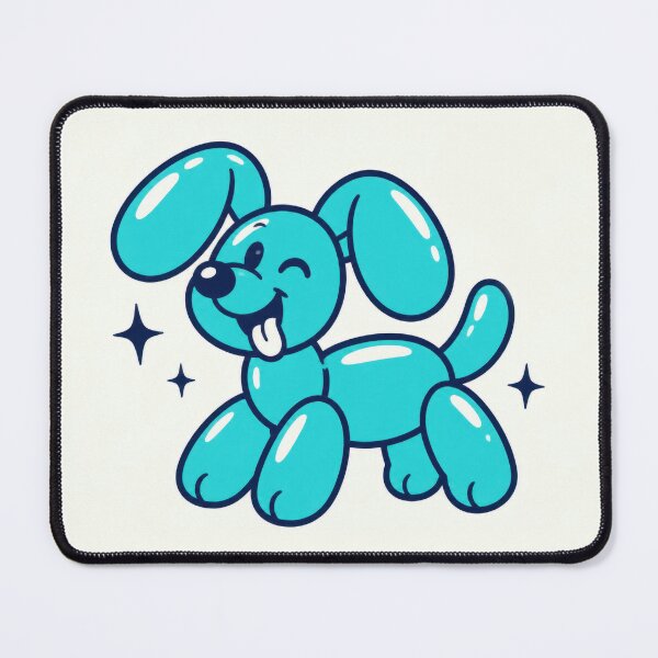 Item preview, Dog character made of shiny balloons designed and sold by anytka.