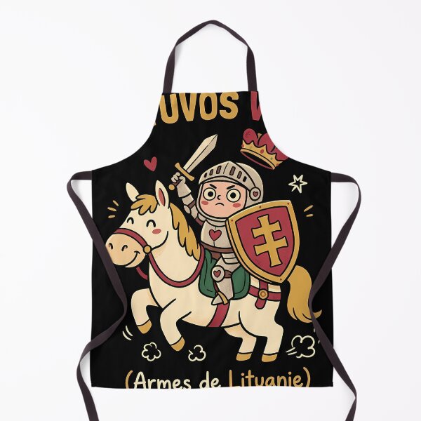 Item preview, Kawaii Lietuvos Vytis Lithuanian Knight Cartoon designed and sold by IsabellaRyland.