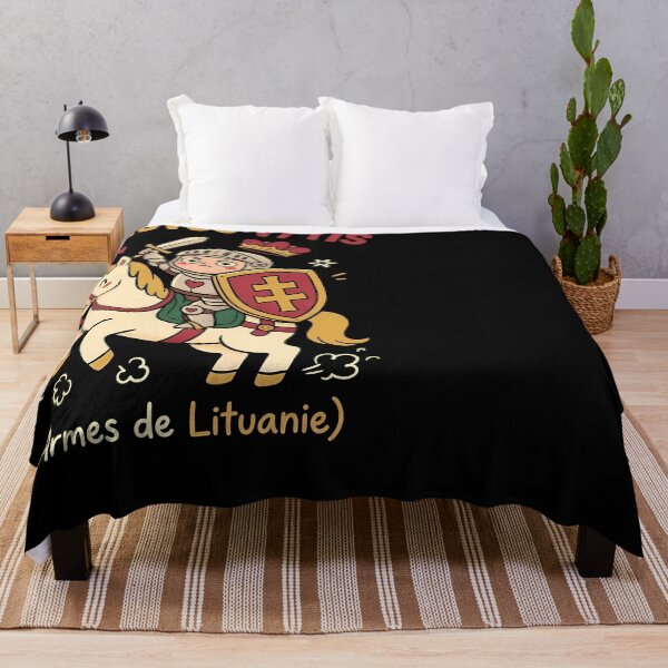 Item preview, Kawaii Lietuvos Vytis Lithuanian Knight Cartoon designed and sold by IsabellaRyland.