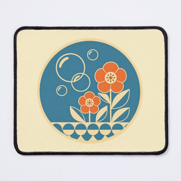 Item preview, Retro Garden – Bubbles and Blooms designed and sold by mellow-koko.