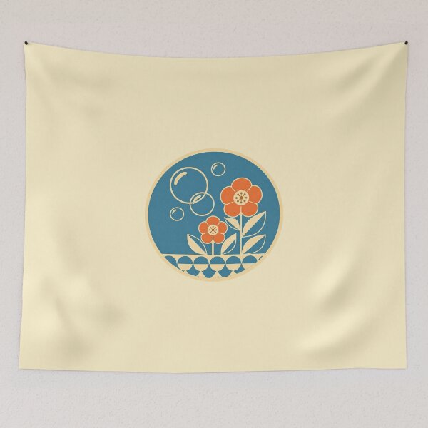 Item preview, Retro Garden – Bubbles and Blooms designed and sold by mellow-koko.