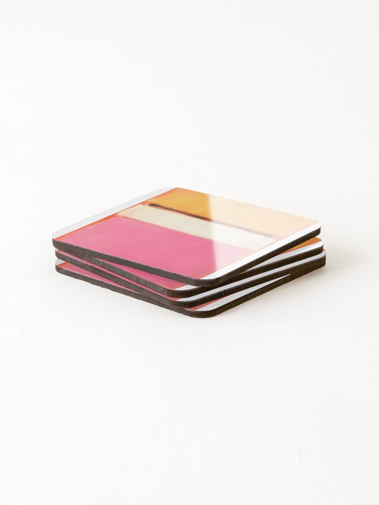 Thumbnail 4 of 5, Coasters (Set of 4), Mark Rothko abstract art - Mark Rothko paintings - Mark Rothko artwork - Mark Rothko artist - Mark Rothko modern art designed and sold by Rohyadalim.