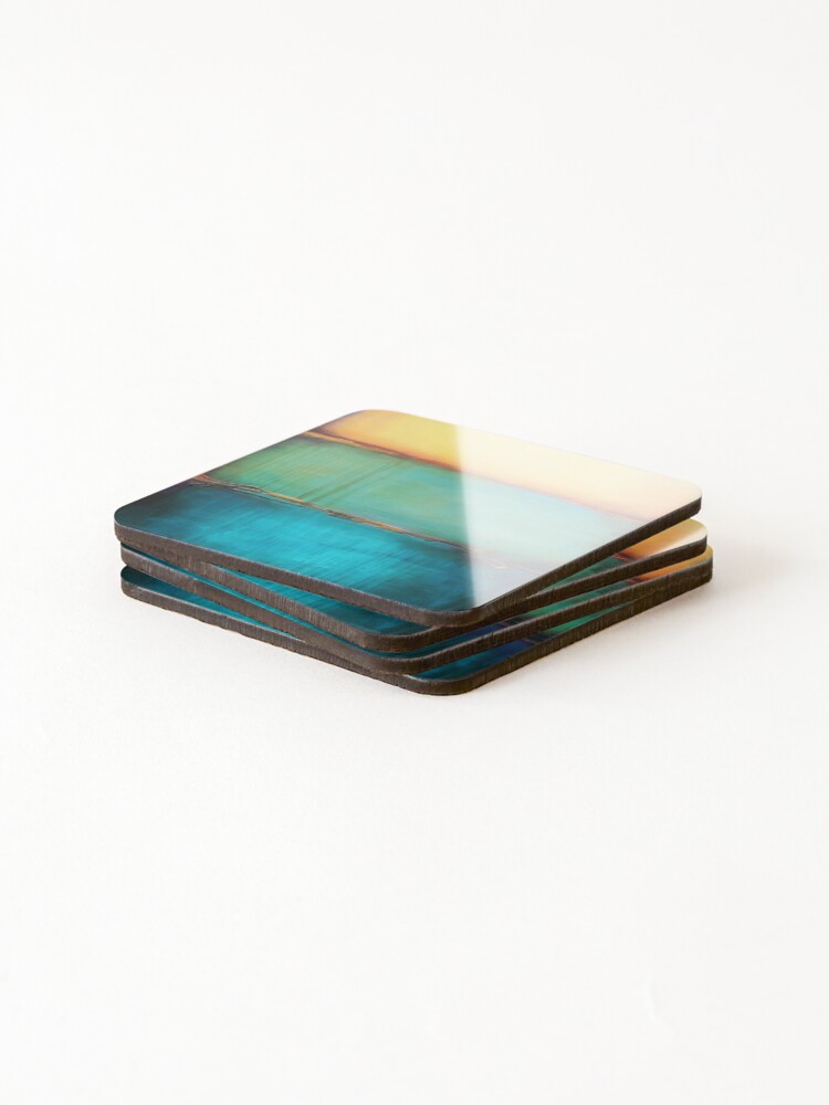 Thumbnail 4 of 5, Coasters (Set of 4), Mark Rothko abstract art - Mark Rothko paintings - Mark Rothko artwork - Mark Rothko artist - Mark Rothko modern art designed and sold by Rohyadalim.