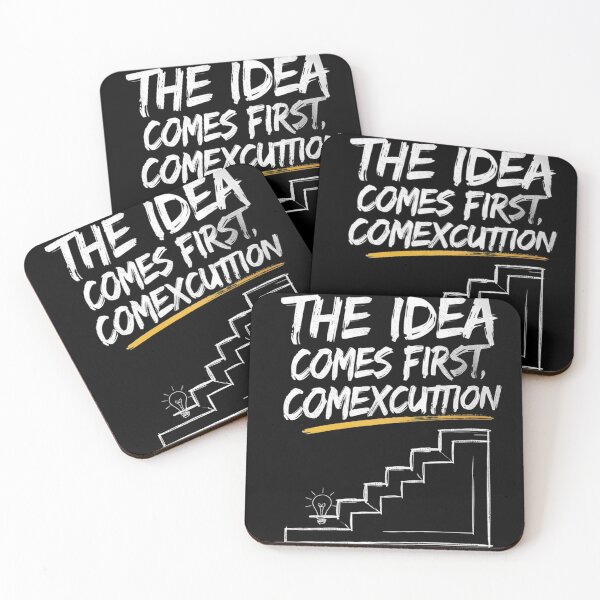 Item preview, The Idea Comes First Design designed and sold by ThePrintArt.