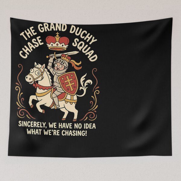 Item preview, Grand Duchy Chase Squad Funny Lithuanian Vytis Knight designed and sold by IsabellaRyland.
