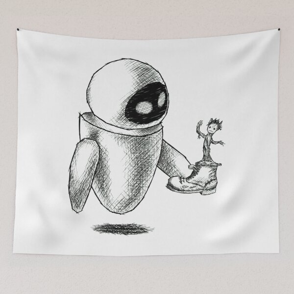 Item preview, Eva and the plant… Groot  designed and sold by DaryMura5.