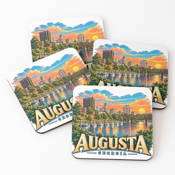 Item preview, Vintage Augusta Georgia Travel Souvenir Landmark Gift designed and sold by MichaeIRellov.