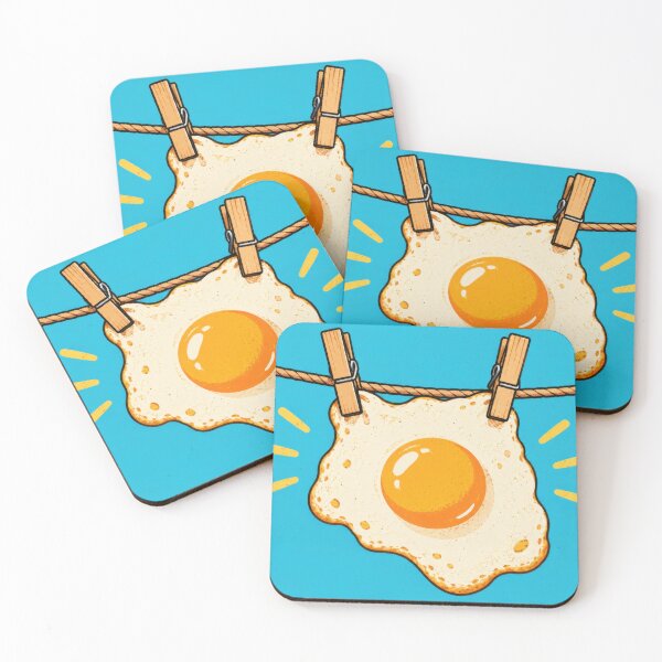 Item preview, Fried egg hanging on a rope designed and sold by anytka.
