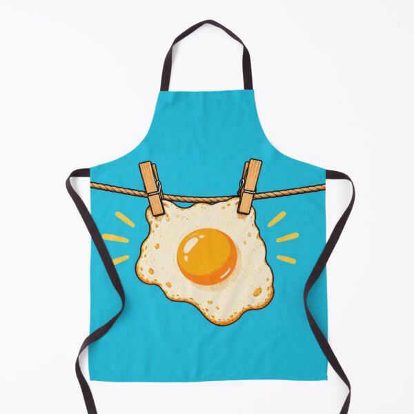 Item preview, Fried egg hanging on a rope designed and sold by anytka.