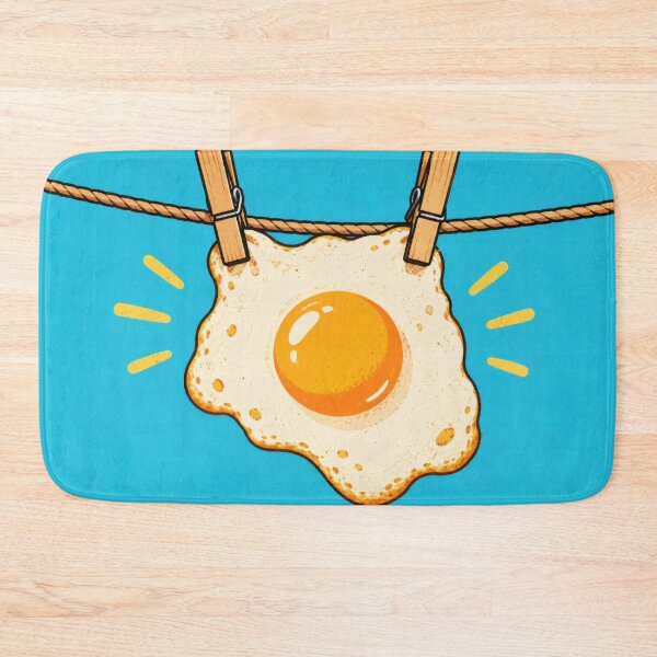 Item preview, Fried egg hanging on a rope designed and sold by anytka.