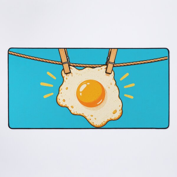 Item preview, Fried egg hanging on a rope designed and sold by anytka.