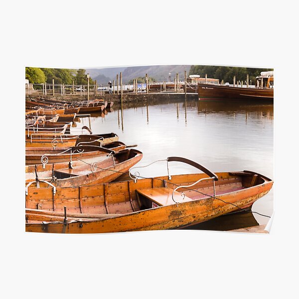 Derwentwater Boats Poster