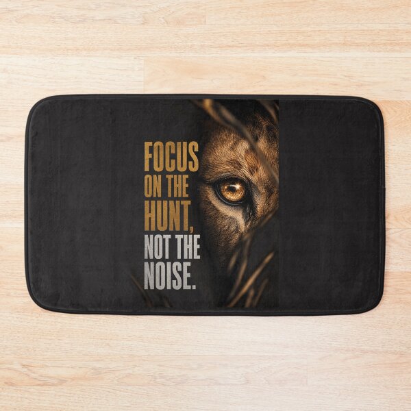 Item preview, Focus On The Hunt, Not The Noise - Motivational Predator Eye Design designed and sold by Bennie Singh.
